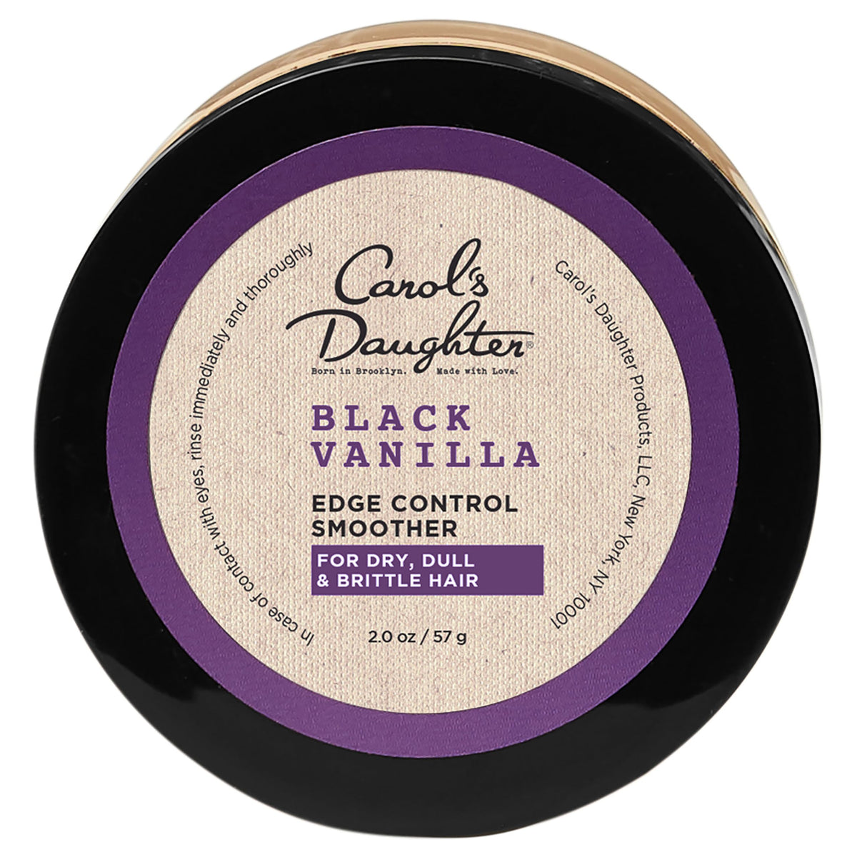 Carol'S Daughter Black Vanilla Edge Control Smoother, 2 Ounce - Moisture & Shine