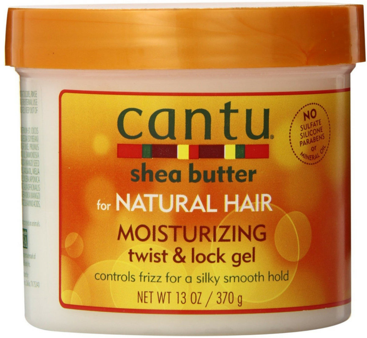 Cantu Shea Butter Moisturizing Twist & Lock Gel, 13 Oz - Pack Of 9 For Natural Hair