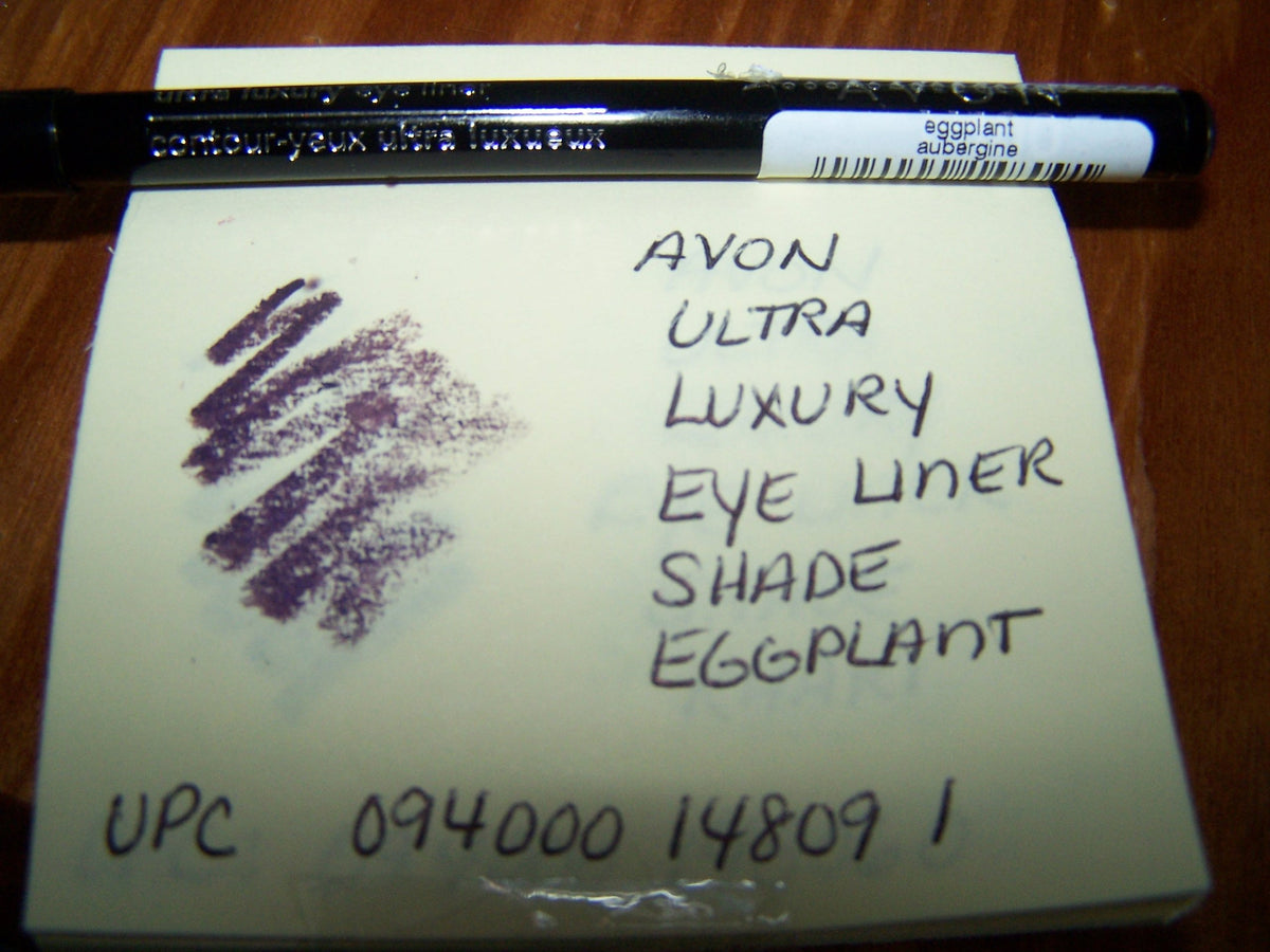 Avon Ultra Luxury Eye Liner In Eggplant - 1 Count, Smooth Application, Long-Lasting Color