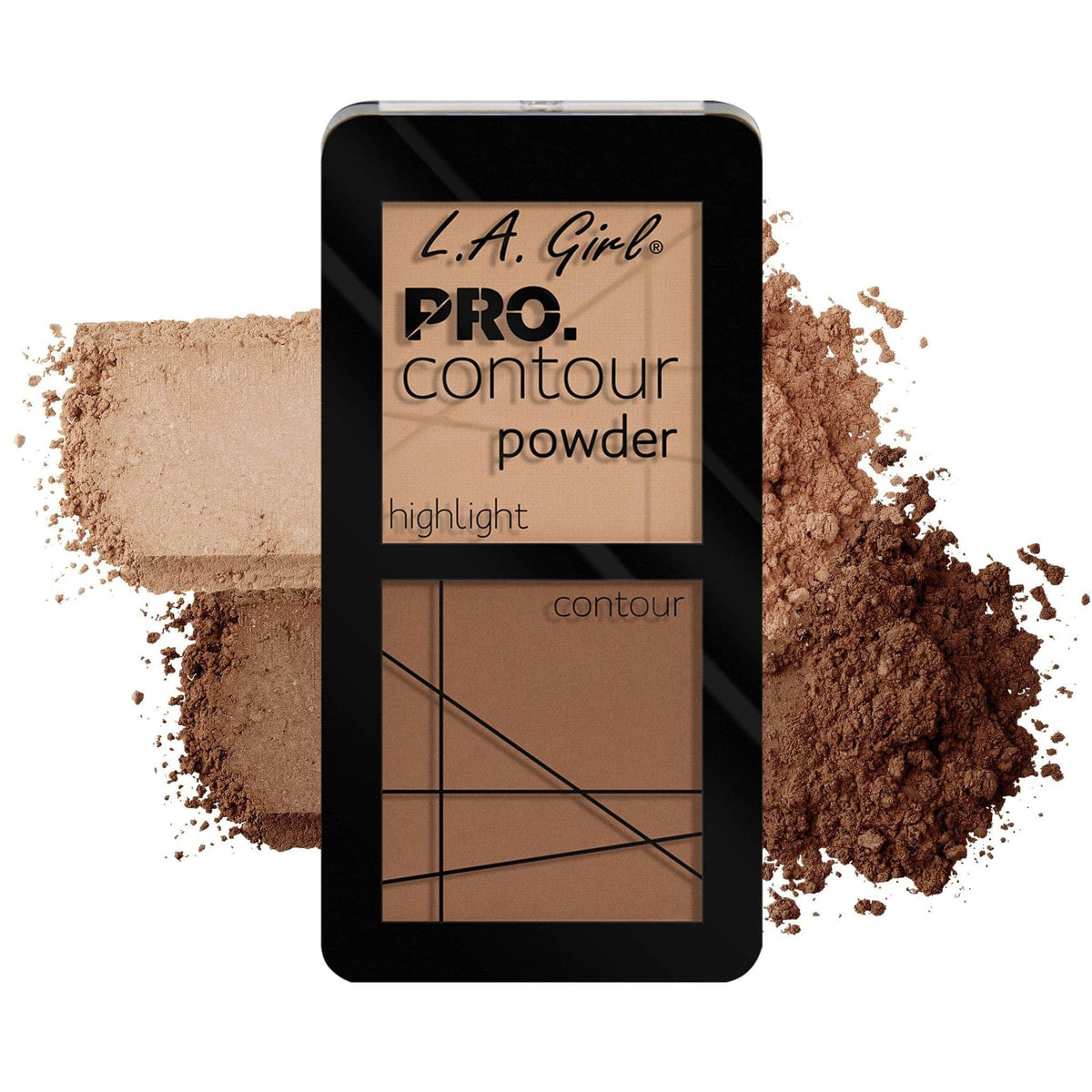 L.A. Girl Pro Contour Powder, Medium, 1 Oz - Flawless Makeup Contouring Essential