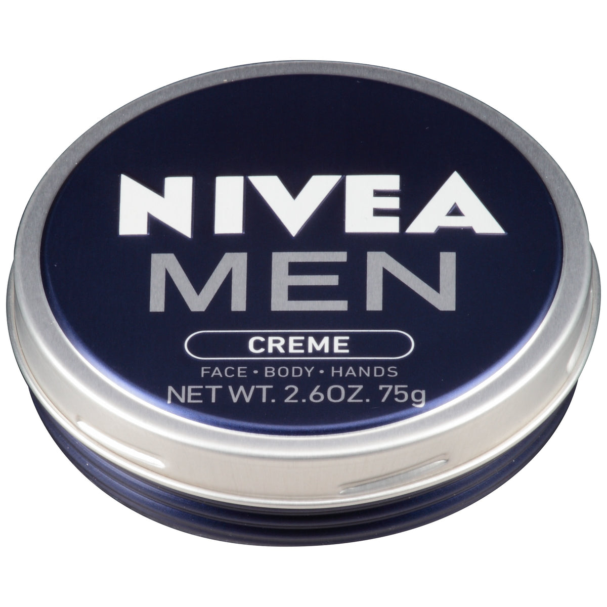 Nivea Men Creme - 2.6 Oz Multipurpose Cream For Face, Hands & Body Lotion