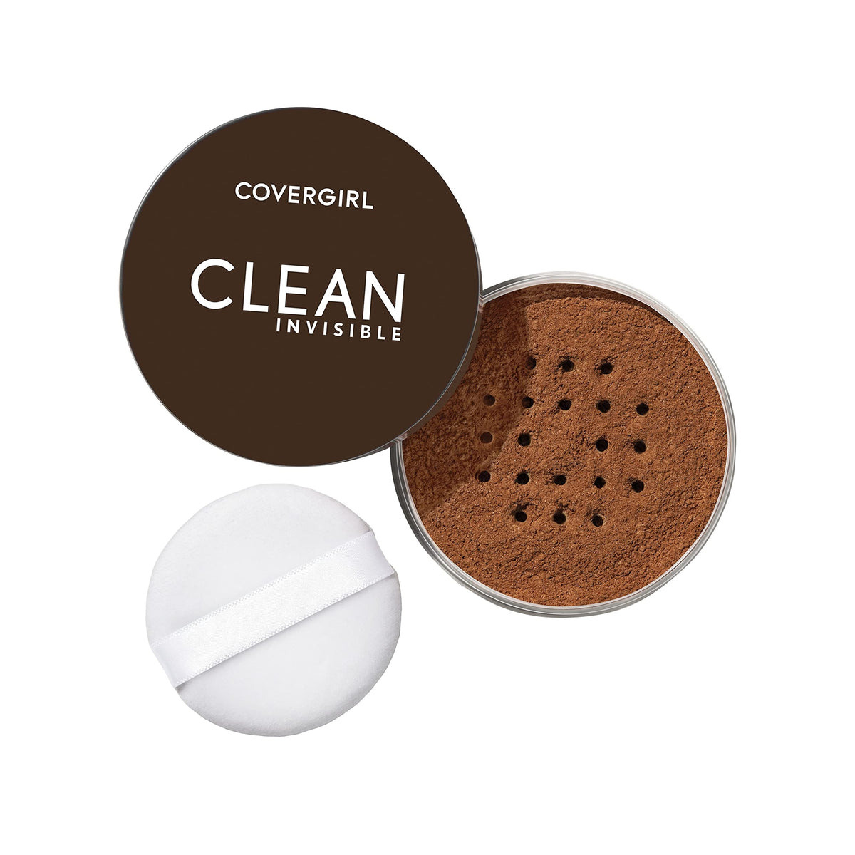 Covergirl Clean Invisible Loose Powder, Translucent Dark, 0.7 Ounce