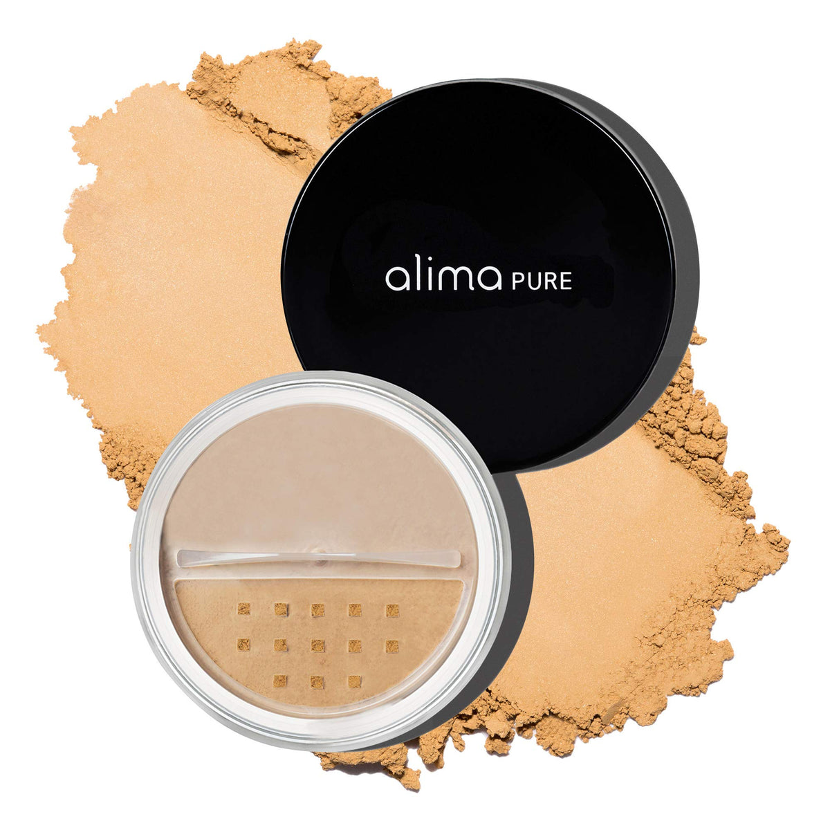 Alima Pure Matte Foundation Loose Mineral Powder, Oil Free, Talc Free, Beige 6, 0.16 Oz