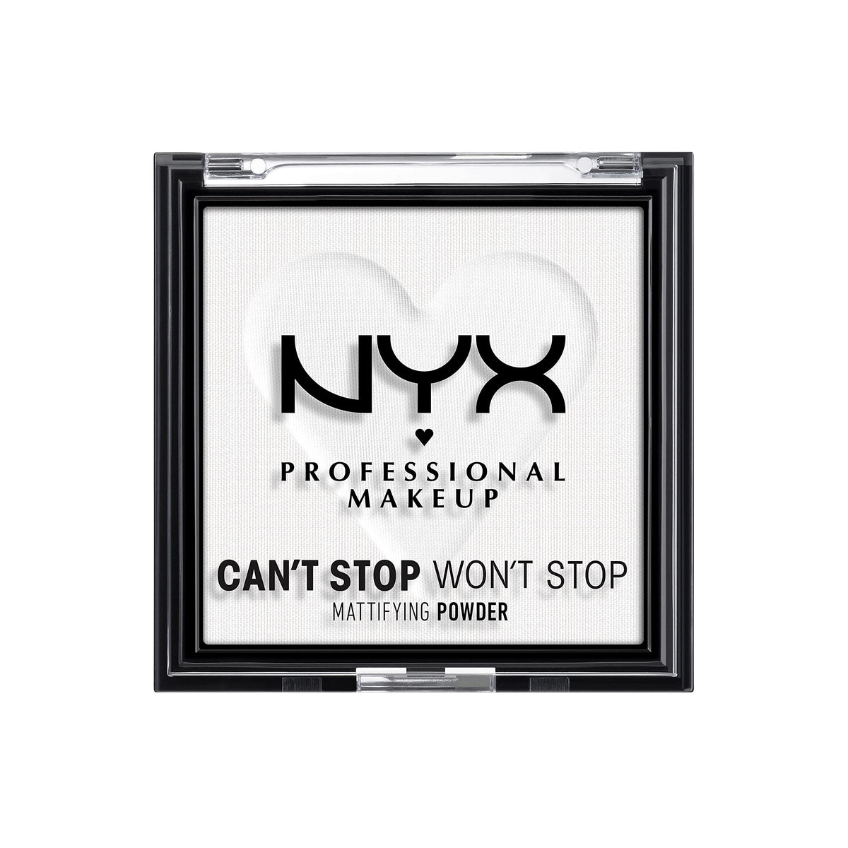 Nyx Professional Makeup Can'T Stop Won'T Stop Mattifying Pressed Powder, Bright Translucent, 0.21 Oz