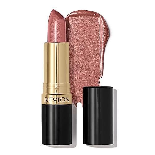 Revlon Super Lustrous Lipstick 205 Champagne On Ice, Moisturizing Formula With Vitamin E, 0.15 Oz