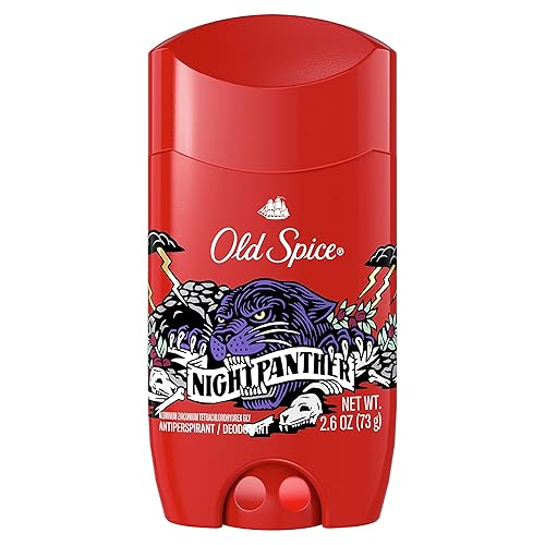 Old Spice Anti-Perspirant Deodorant For Men, Nightpanther, 2.6 Oz - Long-Lasting Protection