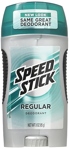 Speed Stick Deodorant Regular 3 Oz, Pack Of 6 - Long-Lasting Freshness, White