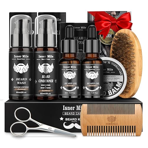 Comfy Mate Beard Kit For Men - 11 Piece Grooming Set With Oils, Balm, Wash & Accessories