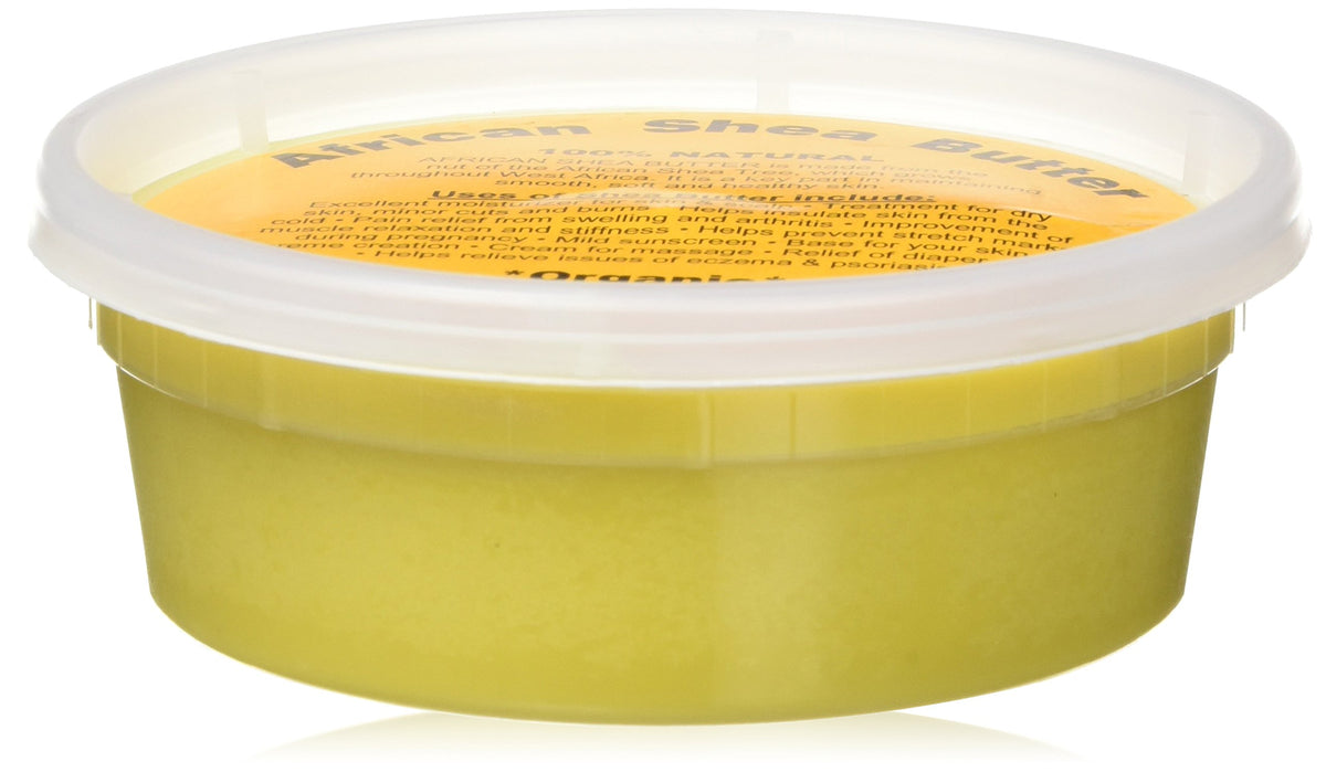 Taha African Shea Butter Cream - 100% Pure & Raw, 8 Oz (Pack Of 4)