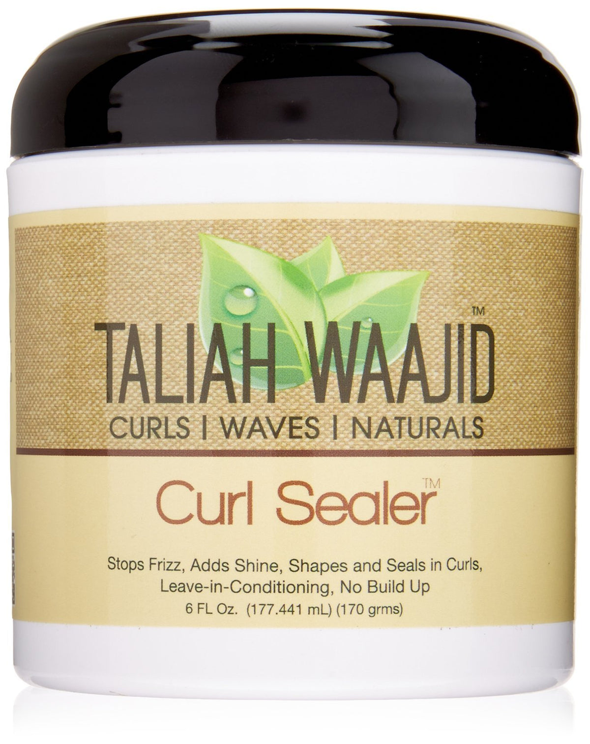 Taliah Waajid Curl Sealer For Curls, Waves & Naturals - 6 Ounce, Moisturizing Hair Care