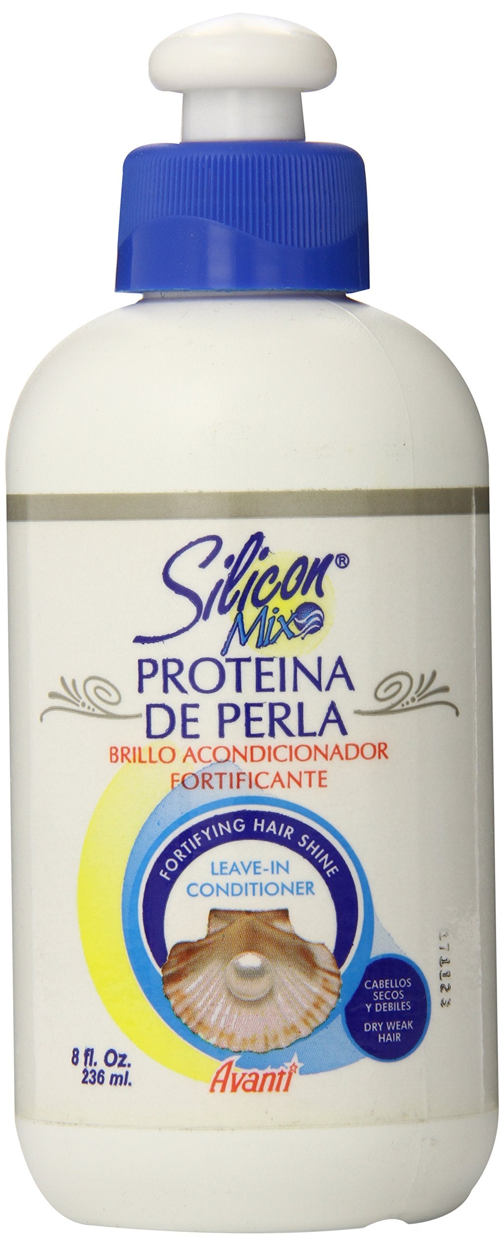 Silicon Mix Leave-In Conditioner, 8 Oz - Proteina De Perla For Frizz Control And Shine