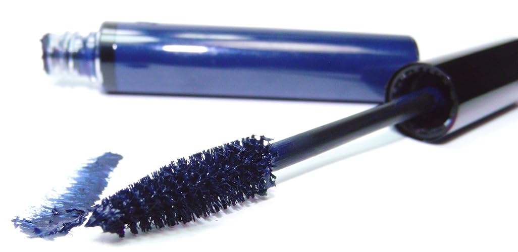 Pure Ziva Volumizing Mascara - Deep Navy Blue, Paraben Free, Cruelty Free, 0.27 Fl Oz