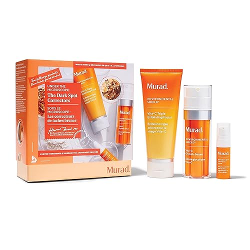 Murad Dark Spot Correctors Set - Vita-C Facial, Glycolic Serum & Spot Serum - $190 Value