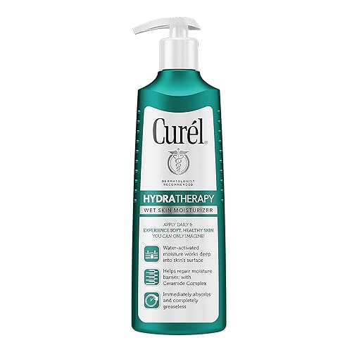 Curel Hydra Therapy Wet Skin Lotion, 12Oz Moisturizer For Dry Skin, Advanced Ceramide Complex