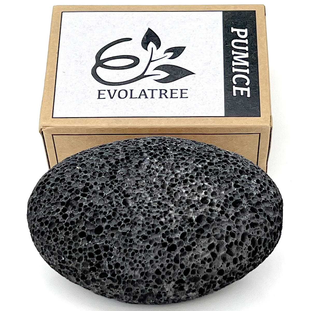 Evolatree Lava Pumice Stone - Foot Scrub & Callus Remover For Heels, Hands, & Bath Care Tool