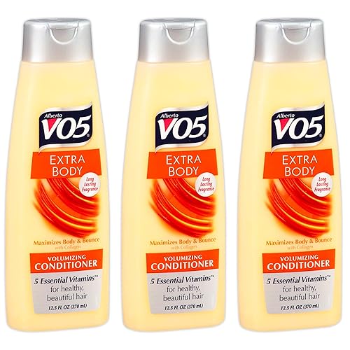 Alberto Vo5 Extra Body Volumizing Conditioner 12.5 Oz, Pack Of 3 - Boosts Volume & Shine