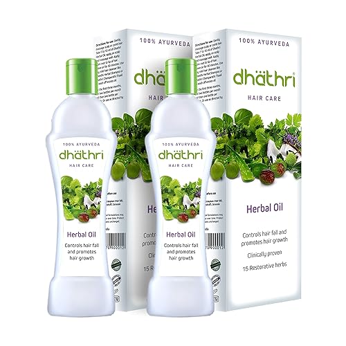 Dhathri Herbal Hair Care Oil - 100ml (Pack of 2) for Healthy & Nourished Hair