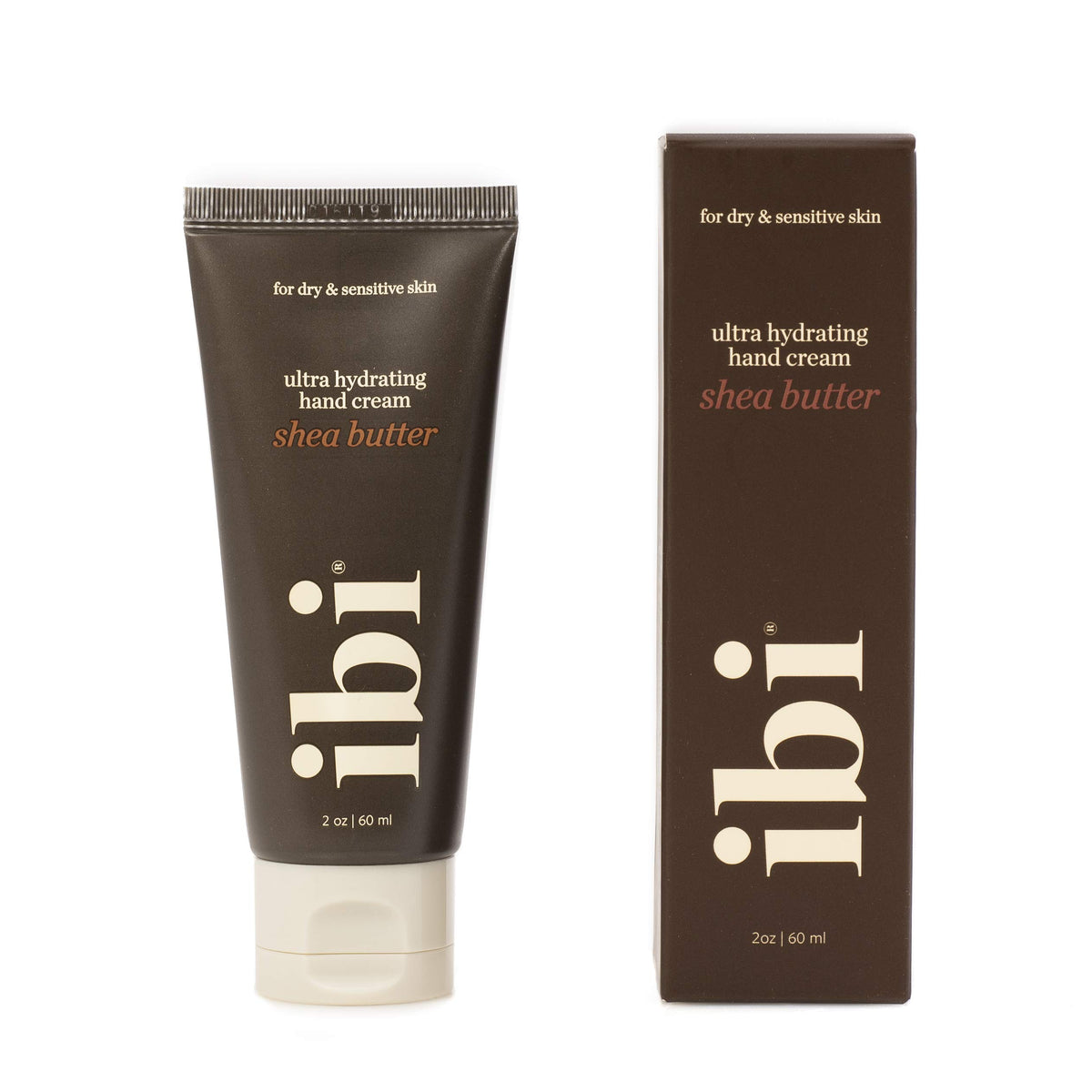 Ibi Ultra Hydrating Hand Cream For Dry & Sensitive Skin, Shea Butter, 2 Oz Tube