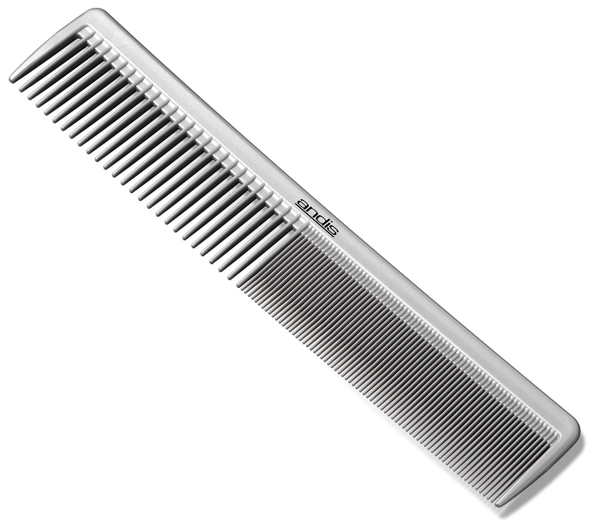 Andis Gray Cutting Comb - Medium Plastic Hair Tool for Salon and Home Use