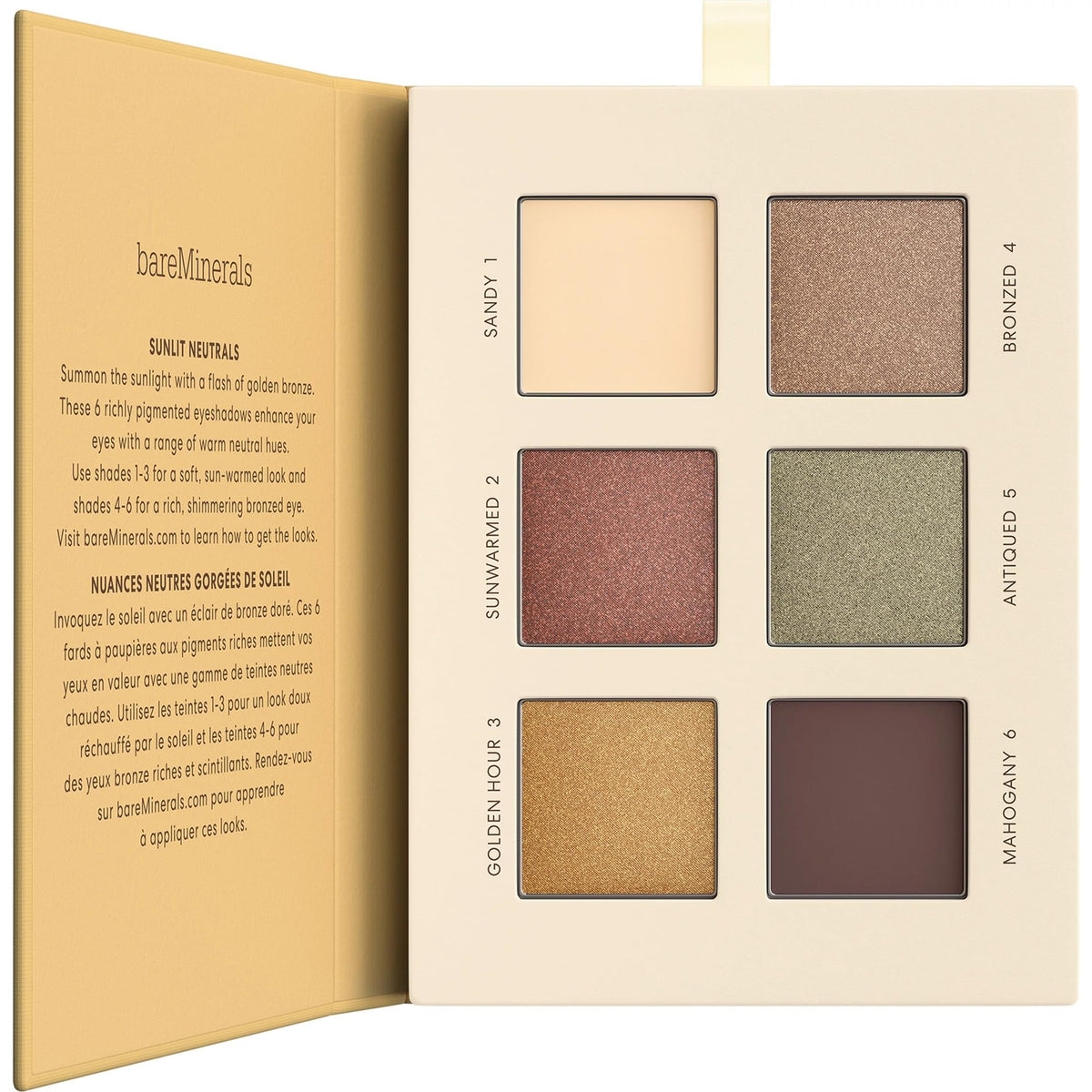 bareMinerals Mineralist Eyeshadow Palette  Six Richly Pigmented  Blendable Shades  TalcFree Eye Shadow Palette Makeup  Vegan  