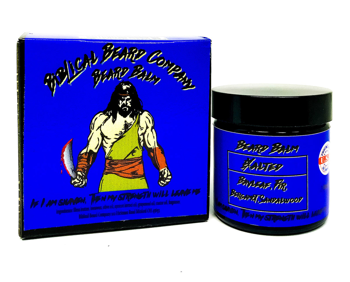 Biblical Beard Company Exalted Beard Balm - 2 Fl Oz - Made In Usa, Moisturizing & Conditioning