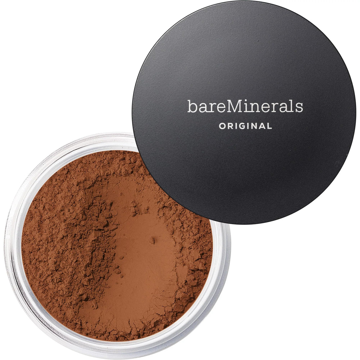 Bareminerals Original Loose Powder Foundation Spf 15, Talc Free, Vegan, Warm Deep 27, 0.28 Oz