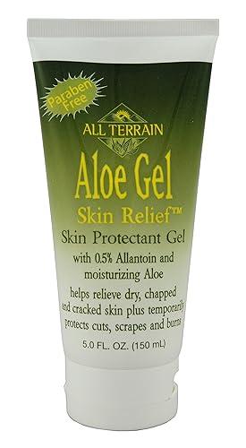 All Terrain Aloe Gel Skin Relief, 5Oz Moisturizing Skin Protectant With Allantoin