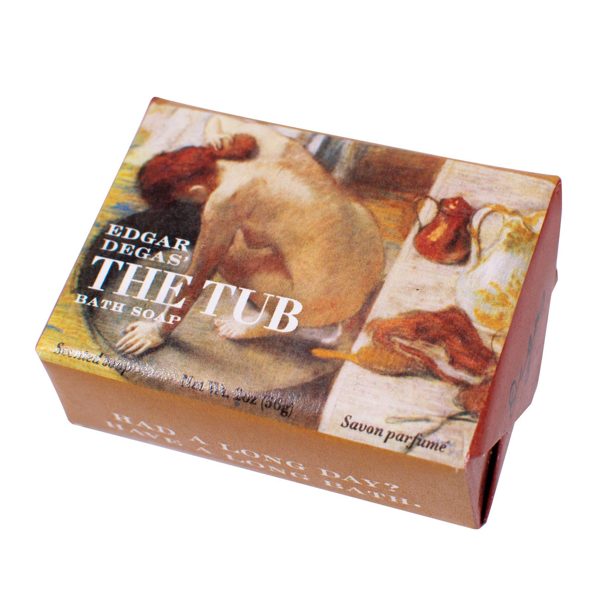 The Unemployed Philosophers Guild Edgar Degas' The Tub Bath Soap - 2Oz Travel Bar