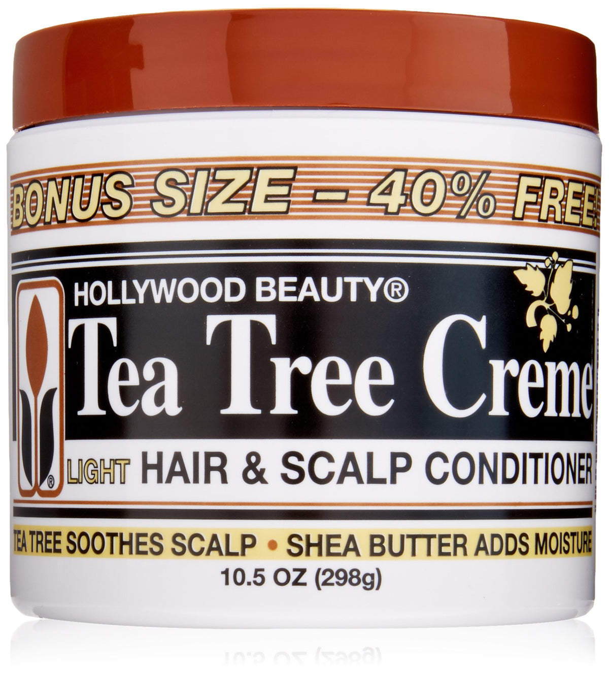 Hollywood Beauty Tea Tree Hair & Scalp Conditioner, 10.5 Oz, White - Nourishing Moisture