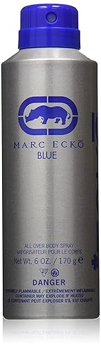 Marc Jacobs Body Spray, Blue, 6 Ounce - Long-Lasting Fragrance for Men