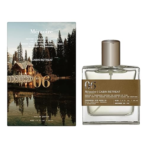 Memoire Archives Cabin Retreat Eau De Parfum 3.4 fl oz - Luxurious Fragrance for a Refreshing Escape