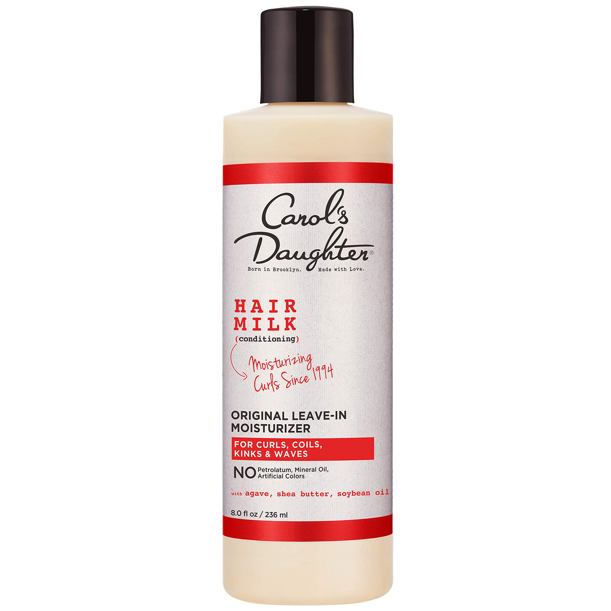 Carol'S Daughter Hair Milk Leave-In Moisturizer For Curls, 8 Fl Oz - Agave & Shea Butter