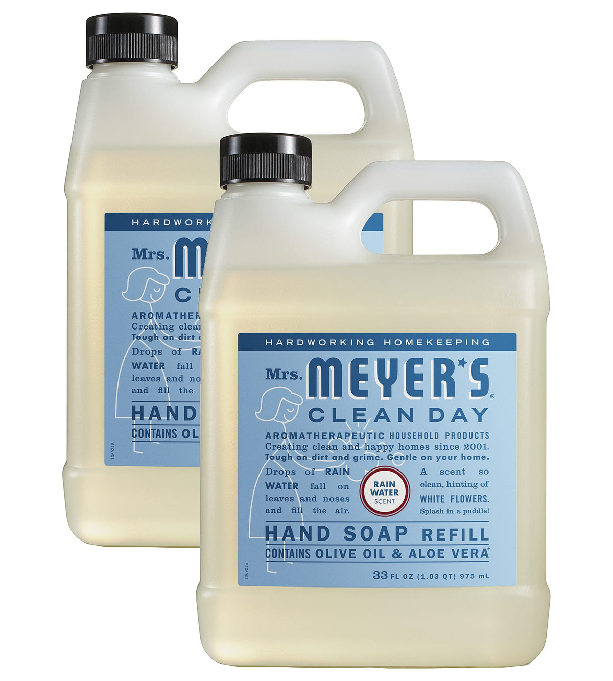 Mrs. Meyer'S Clean Day Liquid Hand Soap Refill - Scent Variety Pack (Rainwater)