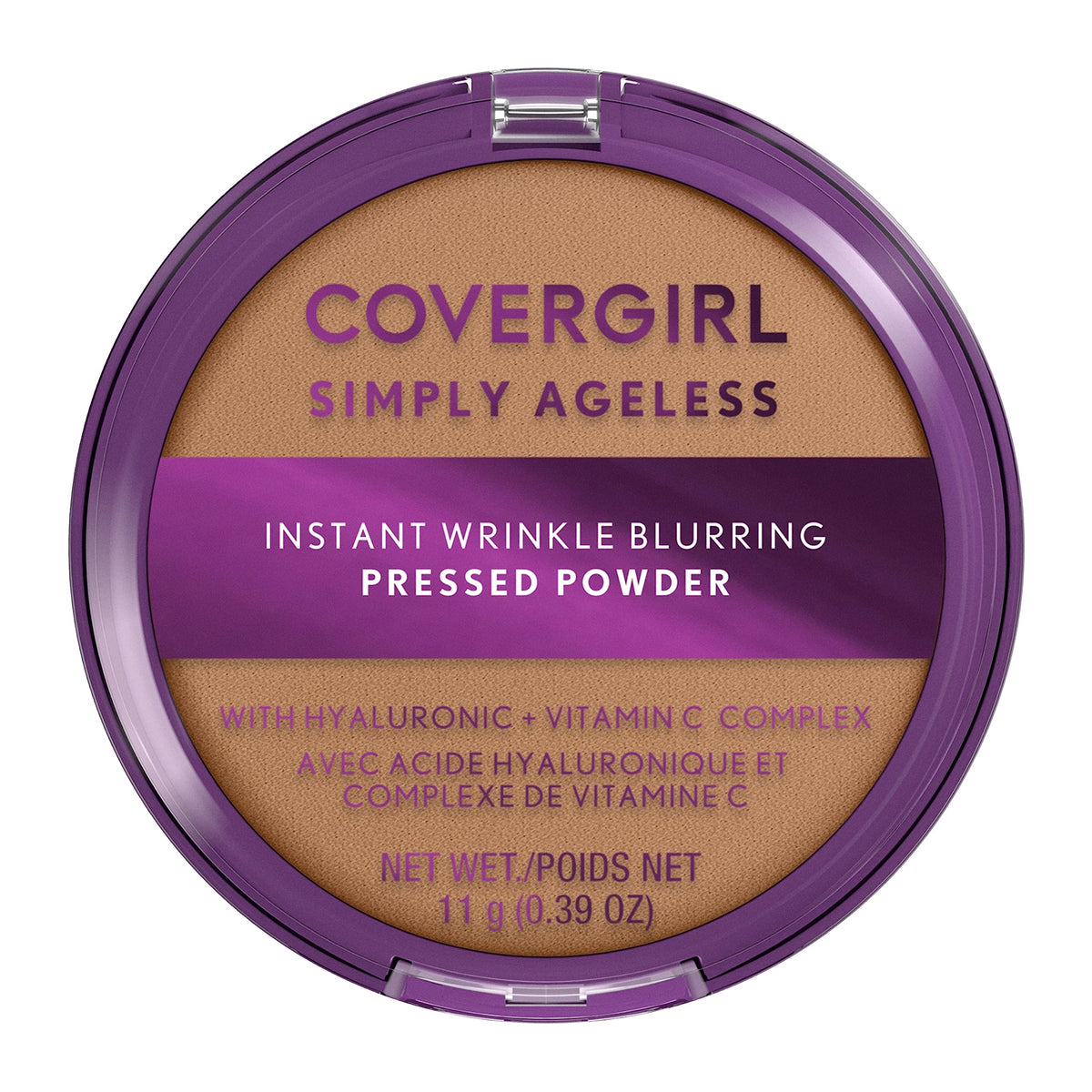 Covergirl Simply Ageless Instant Wrinkle Blurring Powder, Soft Honey, 0.39 Oz.