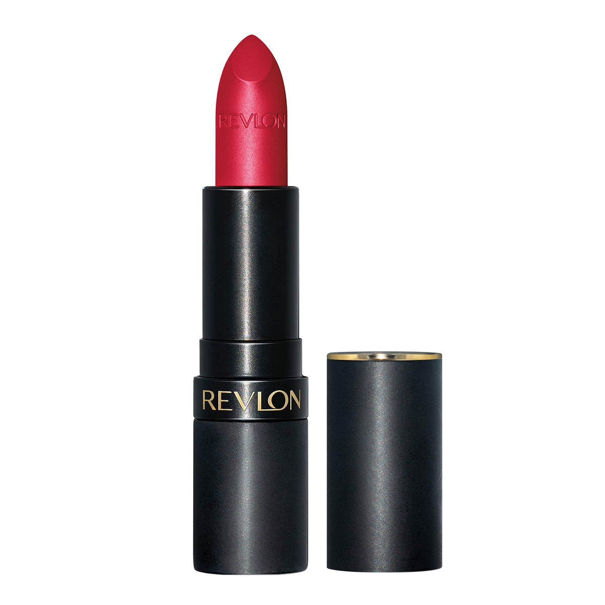 Revlon Super Lustrous Lipstick, Luscious Mattes In Red, 017 Crushed Rubies, 0.15 Oz