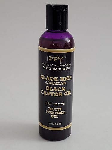 Ippy Beauty Black Rice & Jamaican Black Castor Oil Multi-Purpose Oil 4Oz