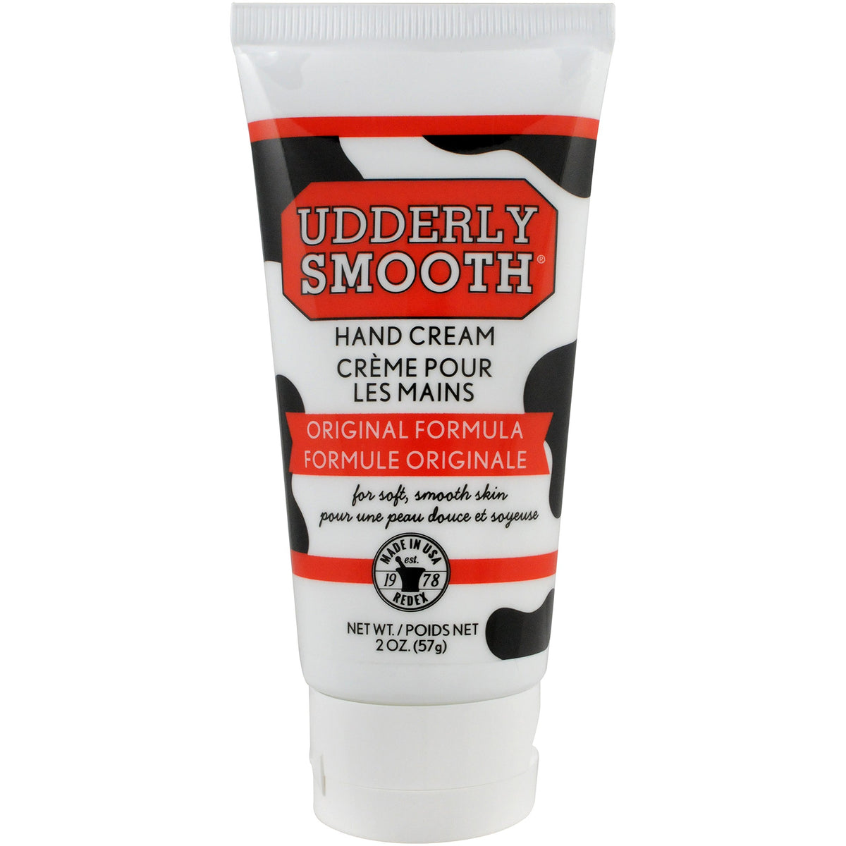 Udderly Smooth Udder Cream - 2 Ounce Skin Moisturizer, Plastic Tube For Soft, Hydrated Skin