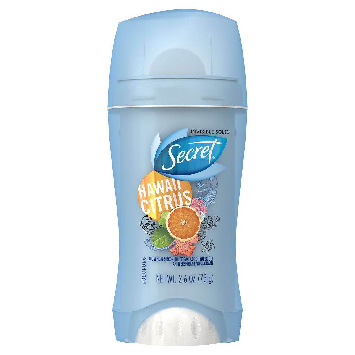 Secret Deodorant Hawaii Citrus Breeze, 2.6 Ounce - Long-Lasting Freshness, Pack Of 1