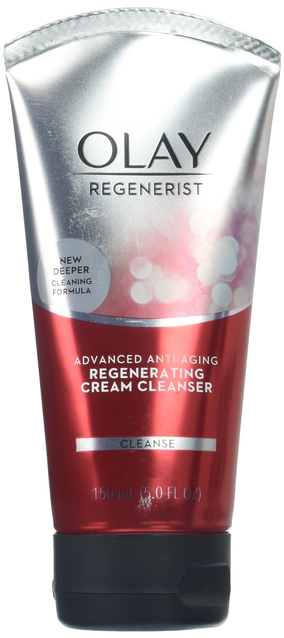 Olay Regenerist Regenerating Cream Face Cleanser, 5 Fl Oz - Anti-Aging, Hydrating Formula