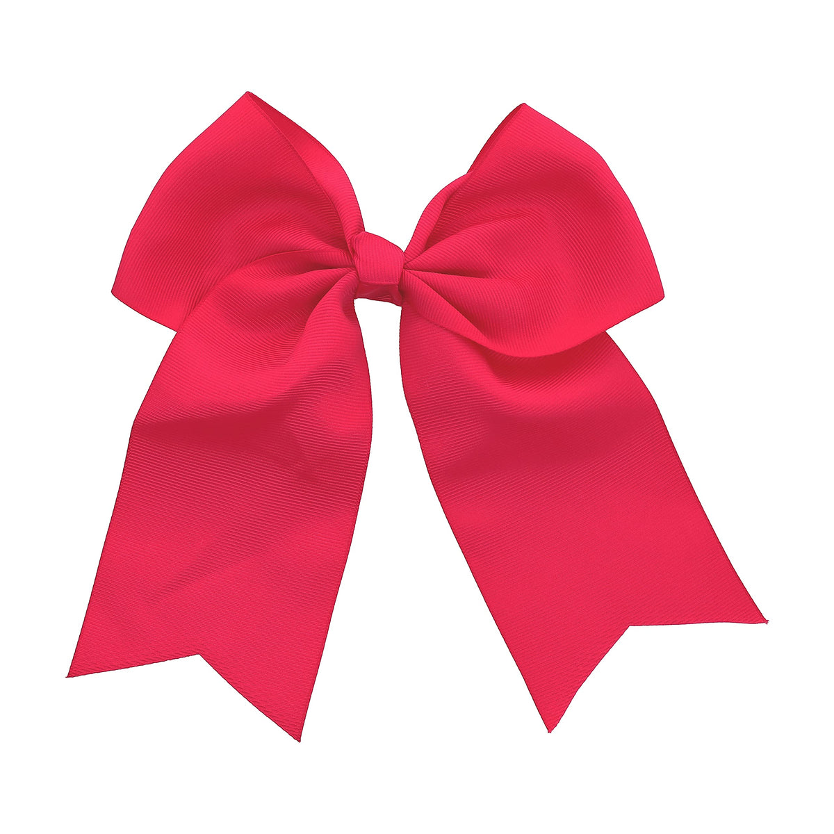 Motique Accessories Jumbo Bow Clip with Tails - Large Hot Pink Hair Accessory