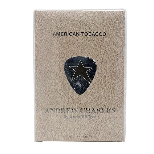 Andrew Charles American Tobacco by Andy Hilfiger EDT 3.3oz Spray - New In Box, Signature Scent for Men, Long-Lasting Fragrance