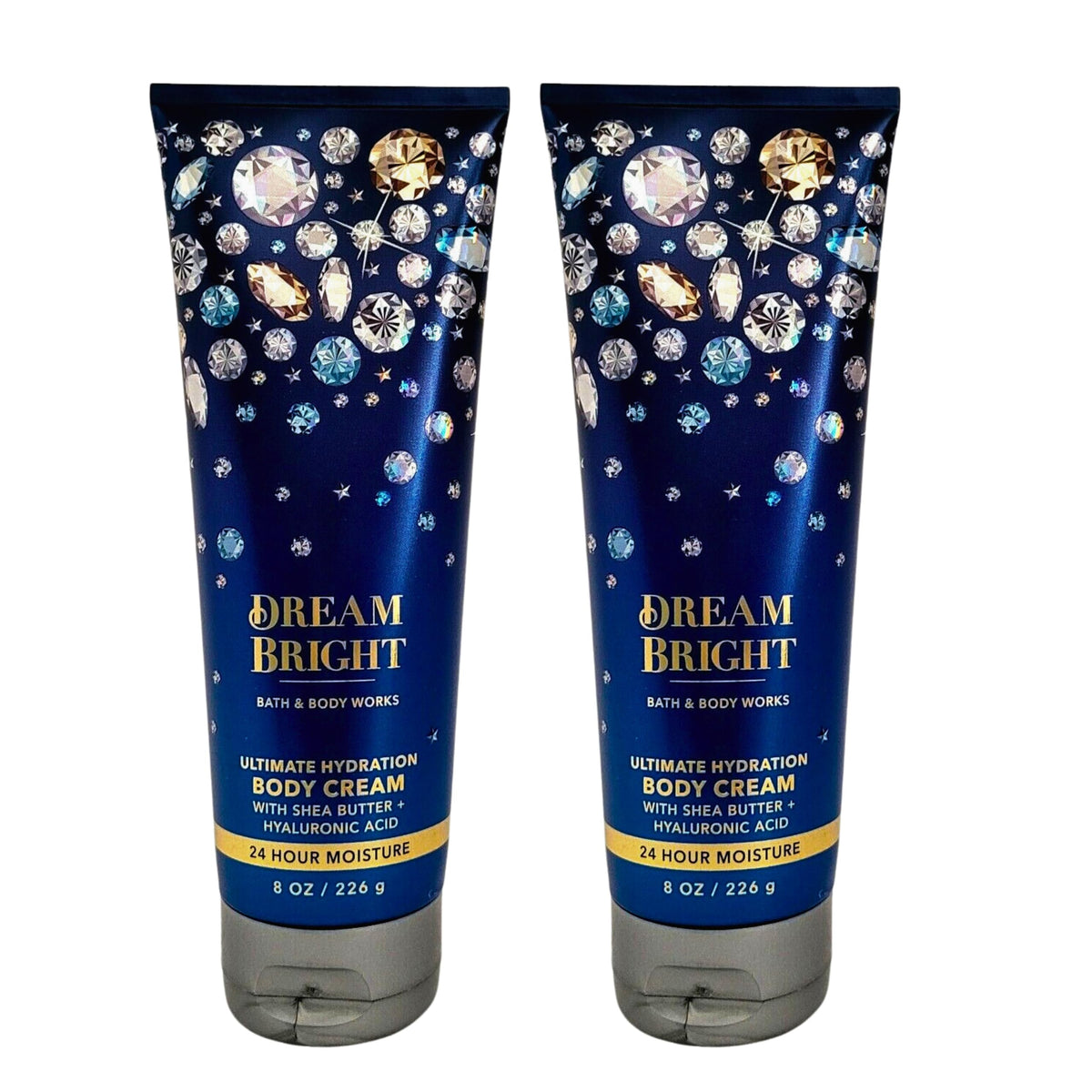 Bath & Body Works Ultra Shea Body Cream, 8Oz, Pack Of 2 - Dream Bright Moisturizer