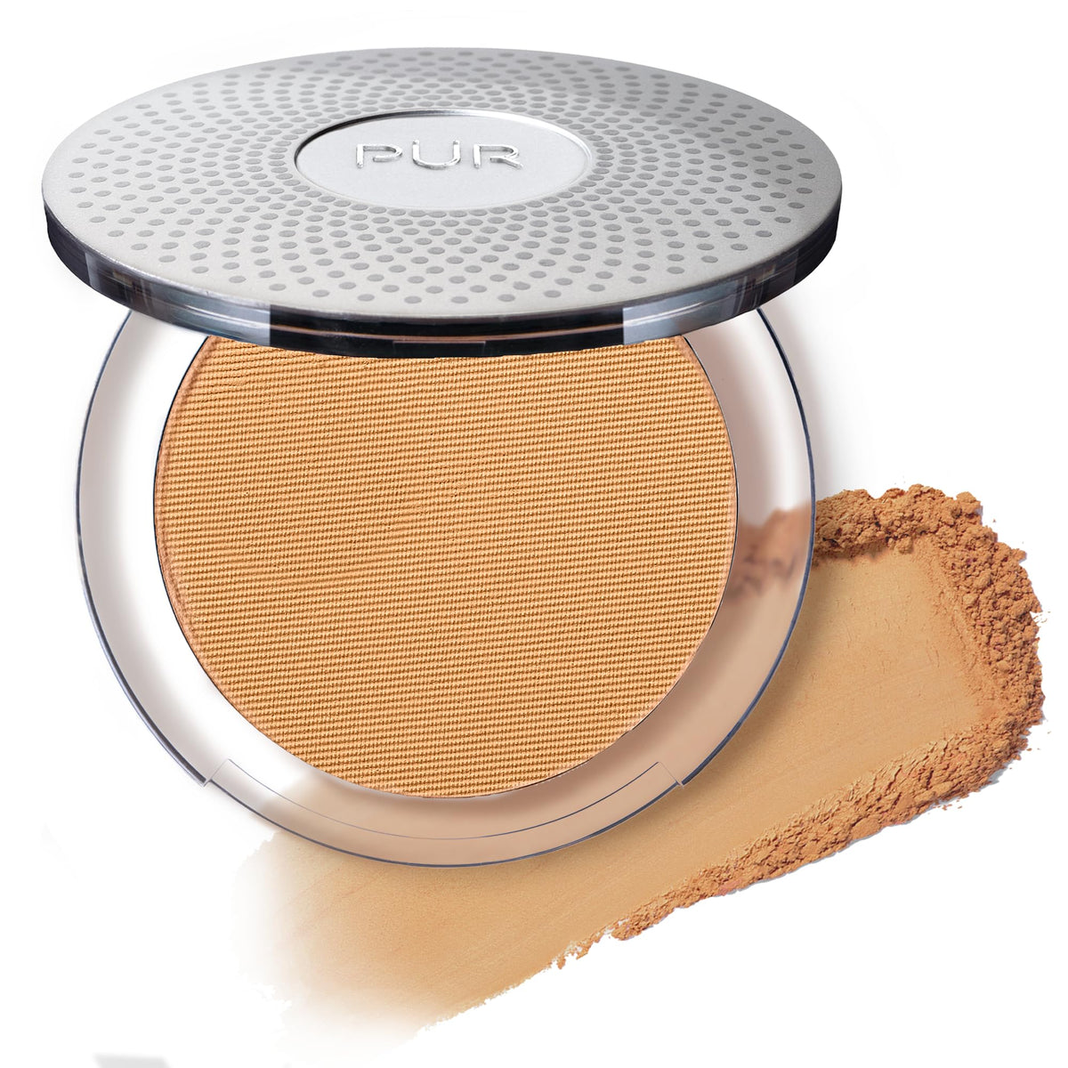 Pur Beauty 4-In-1 Pressed Mineral Makeup Powder Foundation Spf 15 - Light Tan, Buildable Coverage