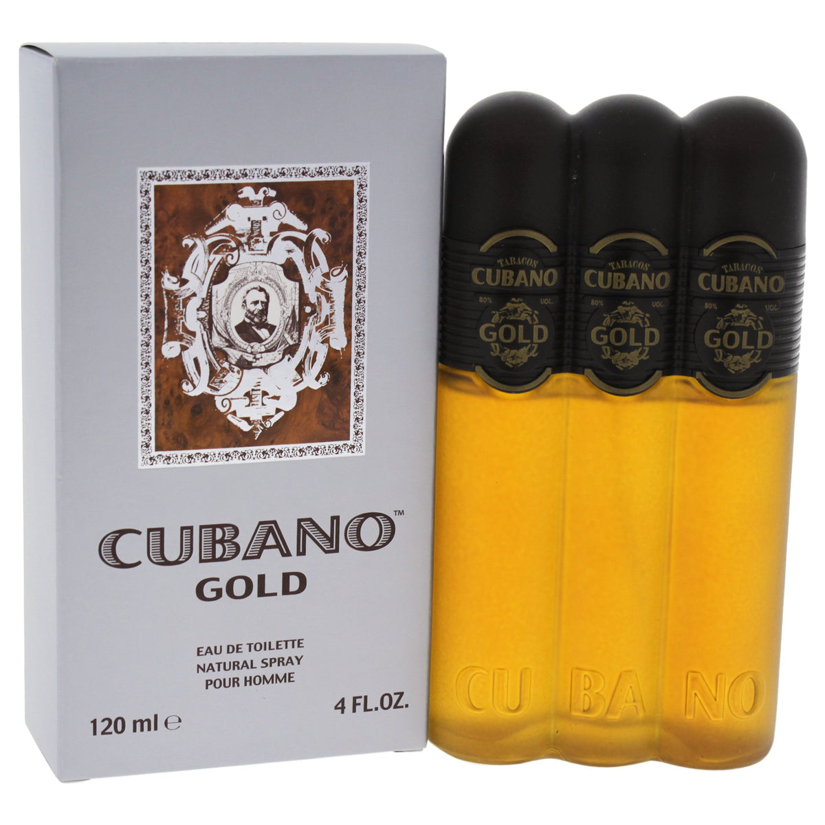 Cubano Gold Eau De Toilette Spray For Men, 4 Fl Oz - Luxury Fragrance By Cubano