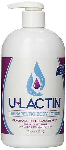 Allerderm U-Lactin Therapeutic Body Lotion, 16 Fl Oz - Moisturizing Skin Relief