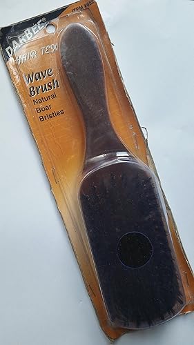 Beauty Enterprises Wave Brush 50/50 Boar #852 - Premium Boar Bristle Hair Brush For Styling