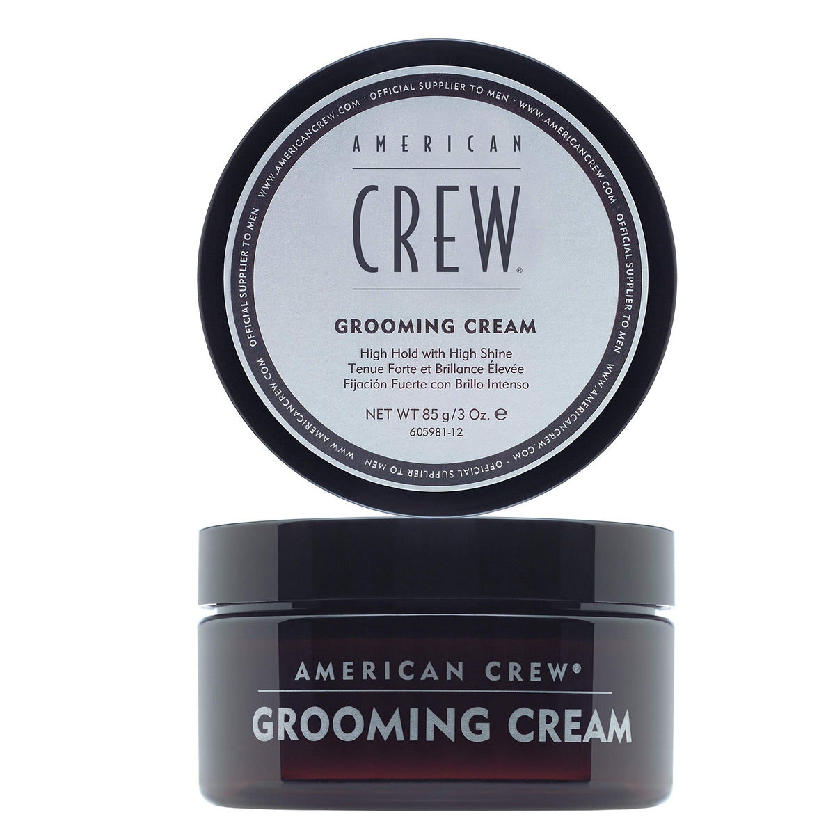 American Crew Men'S Grooming Cream - High Hold & Shine Hair Gel, 3 Oz (Pack Of 2)