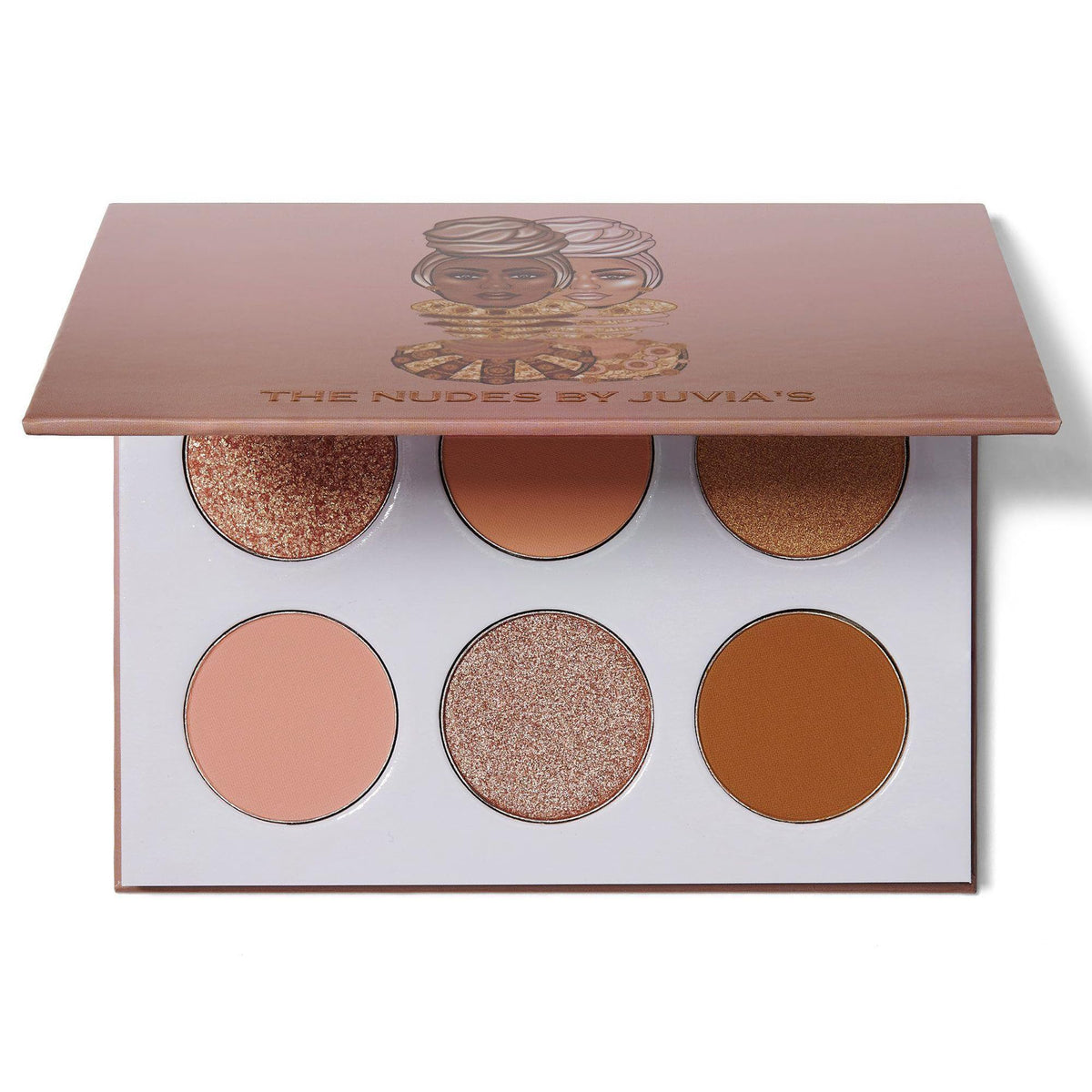 Juvia's Place The Nudes Palette - 6 Shades of Neutral Hues for Stunning Eye Makeup