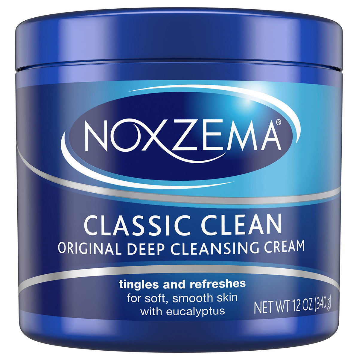 Noxzema Classic Clean Cream, Deep Cleansing, White, 12 Oz (Pack Of 6) - Axe