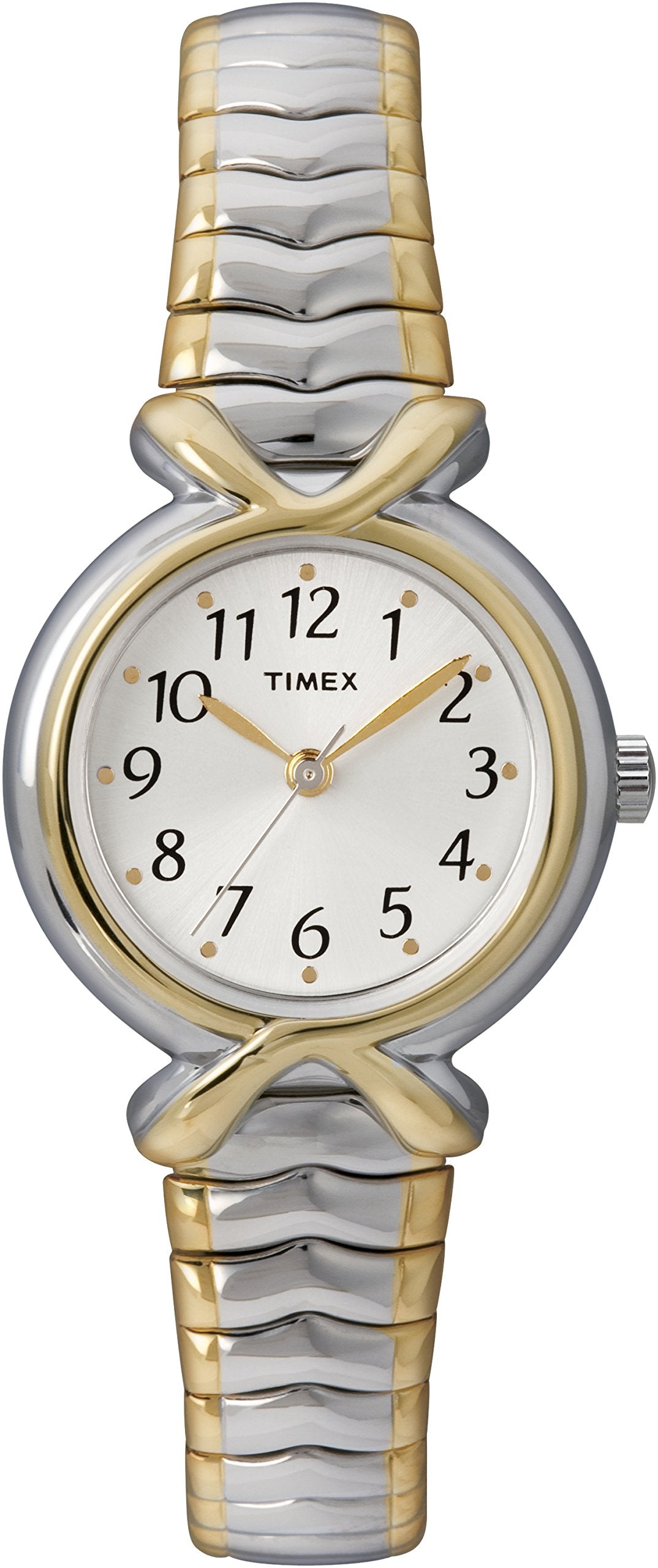 Timex Women'S Two-Tone Stainless Steel Expansion Band Watch - T21854